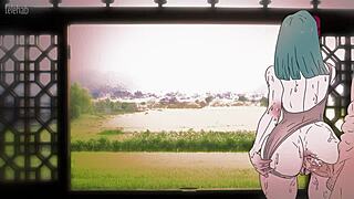 collection dragon ball hentai - bulma and videl anime porn cartoon with sex