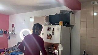 Blonde Brazilian Prepares Morning Coffee The Way You Like