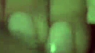 A skinny CAMGIRL dancing and showing her privates alone