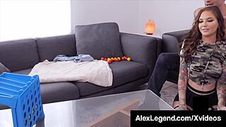 Hot Girlfriend Rocky Emerson Takes Alex Legend's Thick Cock Deep