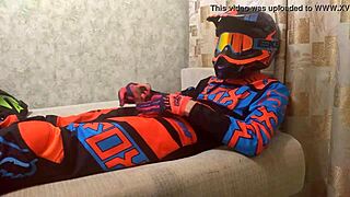 Gay Bikers Play Motocross Excitingly!