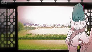 collection dragon ball hentai - bulma and videl anime porn cartoon with sex