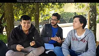 Group Scene with Madera, Petter, Wood, Garcia, Teixeira, Ribeiro, Portugues, Gabriel, Pedro, Guilherme, Daniel