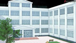 Android 18 and Videl have lesbian sex