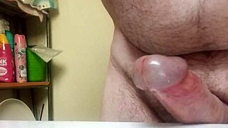 huge cock cums without hands in massive orgasm
