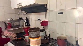 Blonde Brazilian Prepares Morning Coffee The Way You Like