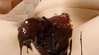 i cook chocolate banana with my japanese gay friend