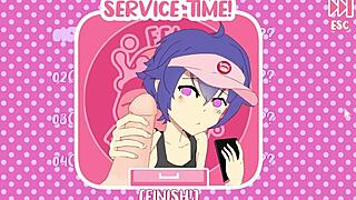 Femboy burgers in hentai games adventure.