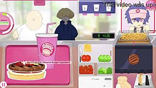 Femboy burgers in hentai games adventure.