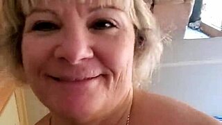 Mature Amateur Blowjob Ends in Mouthful