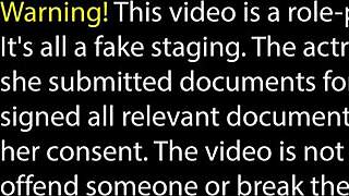 Practicing Intimate Scene with Petite Step Sister for Creampie