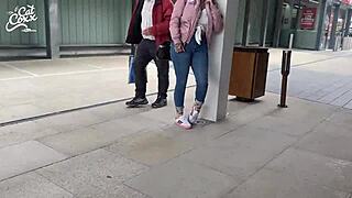 ferngesteuert schopping-center toy public muschi orgasm milf wet