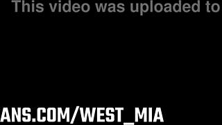 Steamy webcam session with a sexy couple: Mia Natalia and West