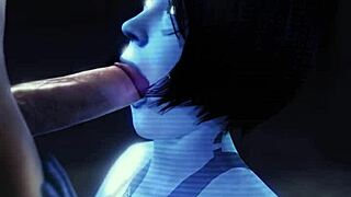 Cortana Blowjob