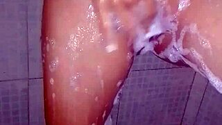 Latina Masturbates In Shower Alone!