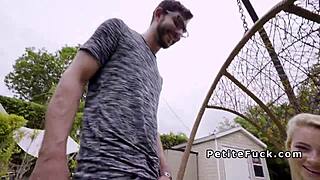 This spinner is so cock hungry riding that monster