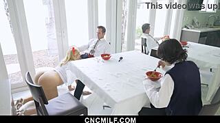 BBW Stepmom Submits to Stepson and Husband in Hardcore Roleplay. CNCMilf Delivers!