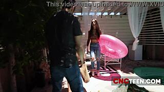 valley girl got wild roommates for dorm sex, dang it