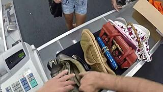 Curves of amateur babe teased before camera action