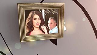 Sarah jessie motivates stepson with blowjob