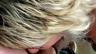 Mature Amateur Blowjob Ends in Mouthful