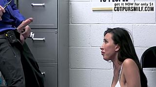 lily lane gets naked and gives blow job with big ass