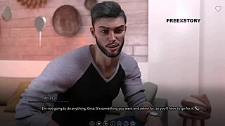 the seven realms sex with gina again she gives blowjob then rides his dick while he sucks nipple