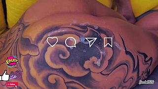 Stepsister rides anal for last time and cums hard