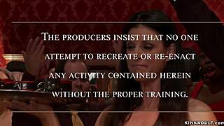 BDSM induction mature woman anal penetration
