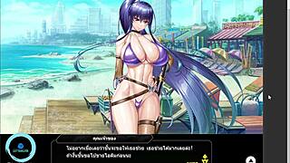 Taimanin RPGX Flashback Rinko Swimsuit Scene 1 Thai Sub
