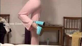 Husband Jerks Off For Mother-In-Law