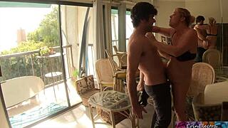 Stepson Assists Divorced Stepmom With Move and Gets Intimate