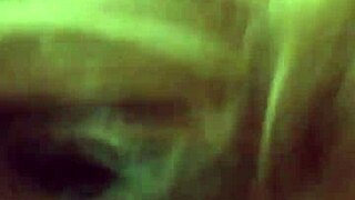 Friend staying over lets me fuck her shaved pussy