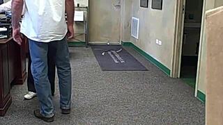 Cheating milf comes to daytime office for sex