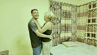 BEATIFUL GIRL IS FUCKED BY BIG COCKS HANIF AND ADORI