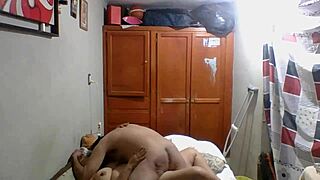 At her Mexican home she gives oral pleasure to a plump disloyal woman