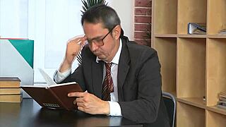 sweet darling gratifying teacher with tight pussy blowjob 😘