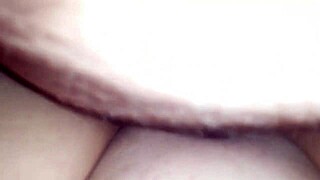 nice fuck in big ass with sperm falling inside