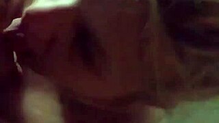 Friend staying over lets me fuck her shaved pussy