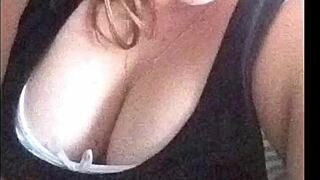 Big Tits Blonde Teen 18+ with Small Tits: Sexy Contrast