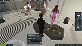 Mercedes gives blowjob to her boss