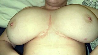 big tits stepmom invites me to her wet bed, pov?