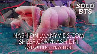 Solo girl masturbate - bts