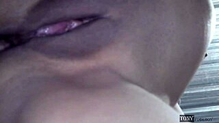 screaming in pain from anal but begging for more creampie with comadre in homemade video