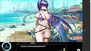 Taimanin RPGX Flashback Rinko Swimsuit Scene 1 Thai Sub