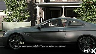 In Pine Falls, the car is ready for the next adventure at level 25 in this cartoon game.