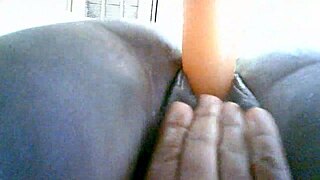 Fucking myself with dildo in doggystyle to orgasm