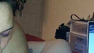 Check out this redhead giving a deepthroat blowjob