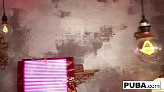 Jezebelle Bond Masturbates in Bathtub! Big Tits Exposed!