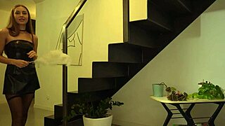 passionate sex with housekeeper while wife away